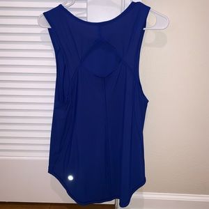 Lululemon Sculpt Tank Blue